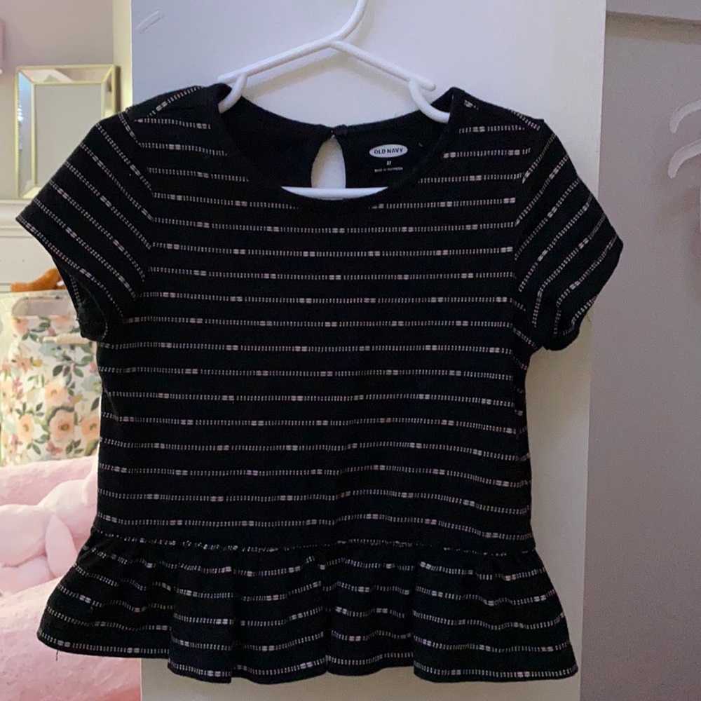 Toddler girls old navy peplum top